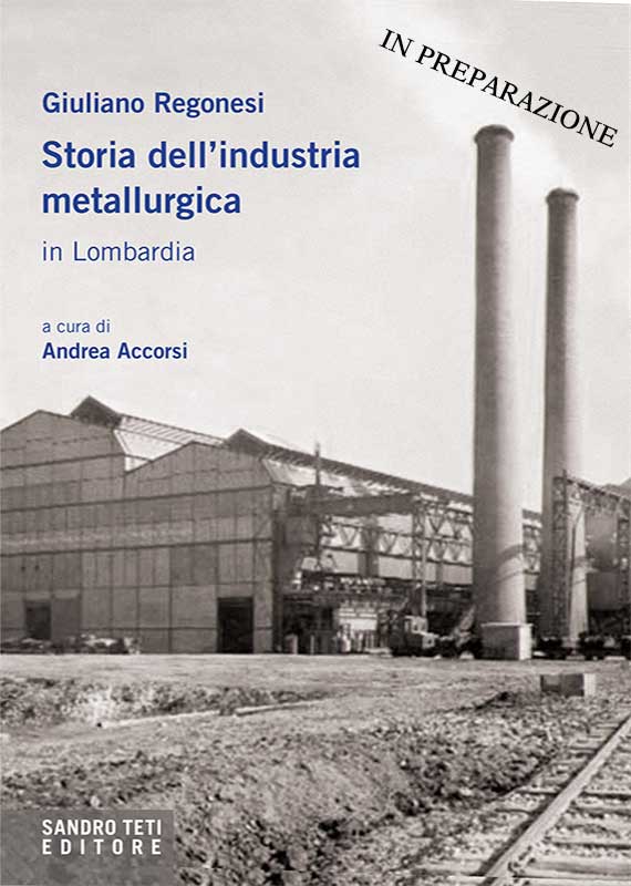 Giuliano Regonesi – Storia dell’industria metallurgica in Lombardia // In preparazione